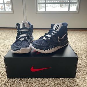 Nike Kyrie 7 TB Midnight Navy White Basketball Shoes